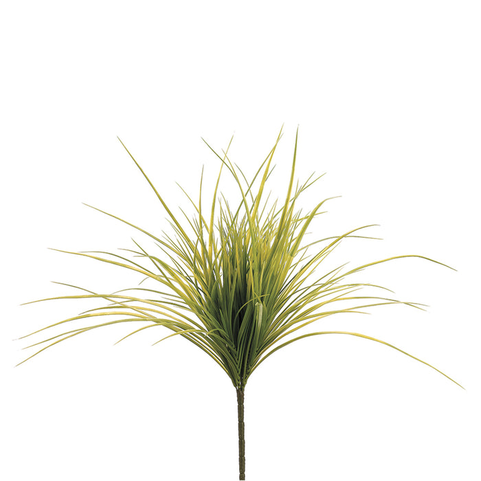 20" Plastic Grass Silk Plant -Light Green (pack of 12) - PBG614-GR/LT