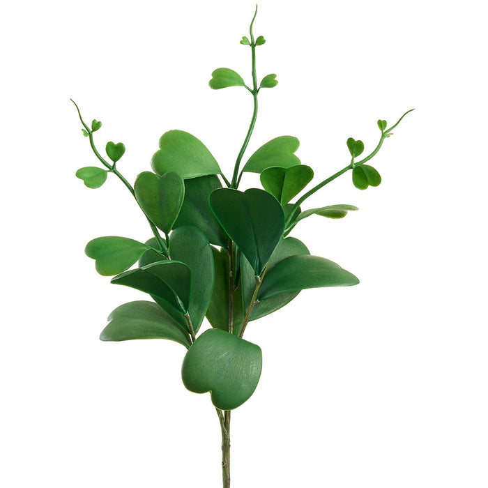 17" Hoya Leaf Silk Plant -Green (Pack of 12) - PBH410-GR