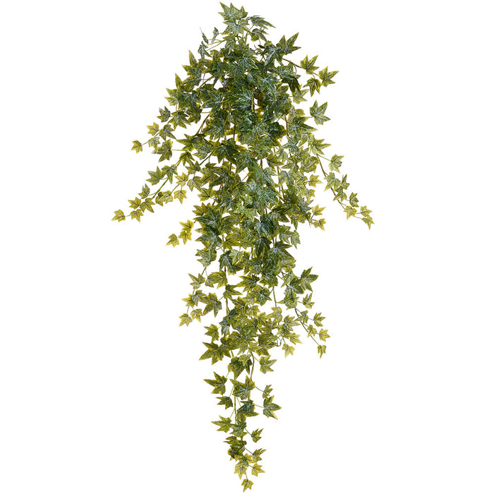 32" Hanging Ivy Leaf Silk Plant -Green/Gray (Pack of 6) - PBI002-GR/GY