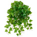 21.5" Outdoor UV-Resistant Artificial Hanging Ivy Leaf Plant -Green (Pack of 12) - PBI019-GR