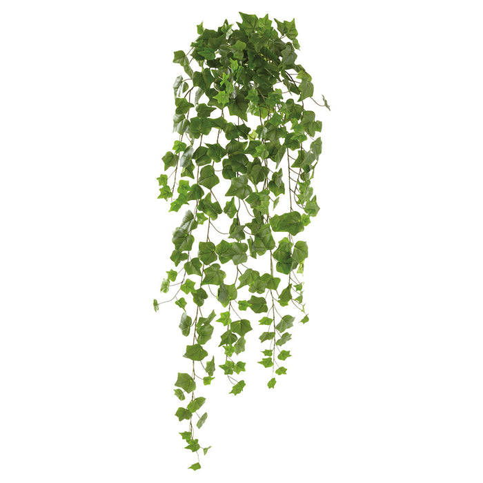 39.5" Hanging Silk Ivy Leaf Plant -Green (Pack of 6) - PBI041-GR