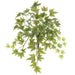 9.5" One-Piece Construction Mini Hedera Ivy Leaf Silk Hanging Plant -Green (Pack of 12) - PBI287-GR