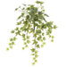 17" One-Piece Construction Mini Hedera Ivy Leaf Silk Hanging Plant -Green (Pack of 12) - PBI289-GR