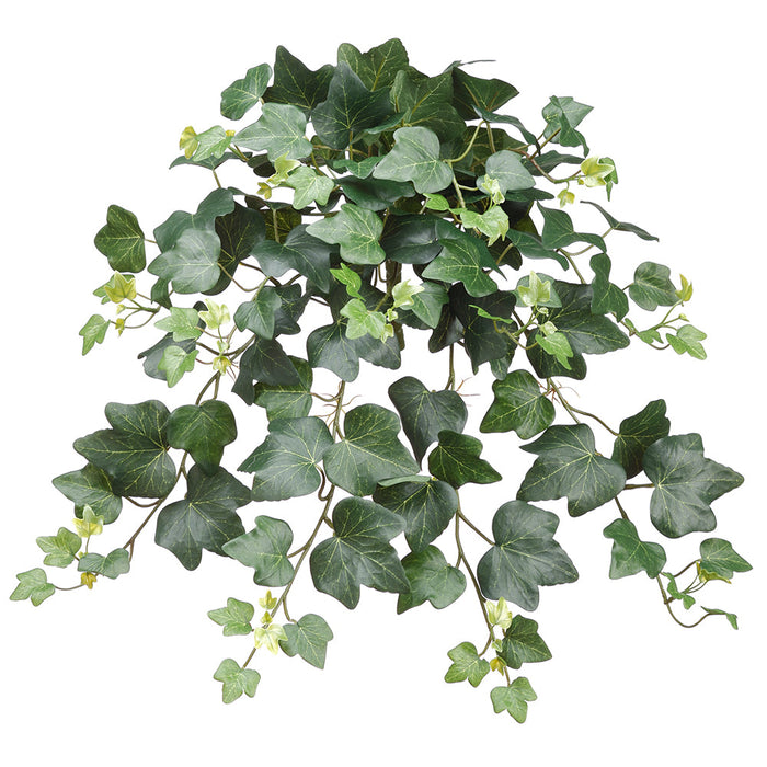 15" Hanging Ivy Gala Leaf Silk Plant -Green (Pack of 6) - PBI433-GR