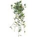 48" Ivy Leaf Silk Hanging Plant -Green/White (Pack of 6) - PBI630-GR/WH