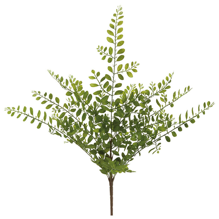 21" Outdoor UV-Resistant Artificial Black Locust Leaf Stem -Green (Pack of 6) - PBL012-GR