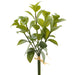 9" Silk Lipstick Vine Leaf Stem Bundle -Green (pack of 12) - PBL072-GR