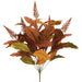 21" Artificial Magnolia Leaf & Astilbe Plant -Brown/Green (Pack of 12) - PBM013-BR/GR