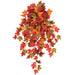 32" Hanging Maple Leaf Silk Plant -Orange/Brown (pack of 12) - PBM117-OR/BR