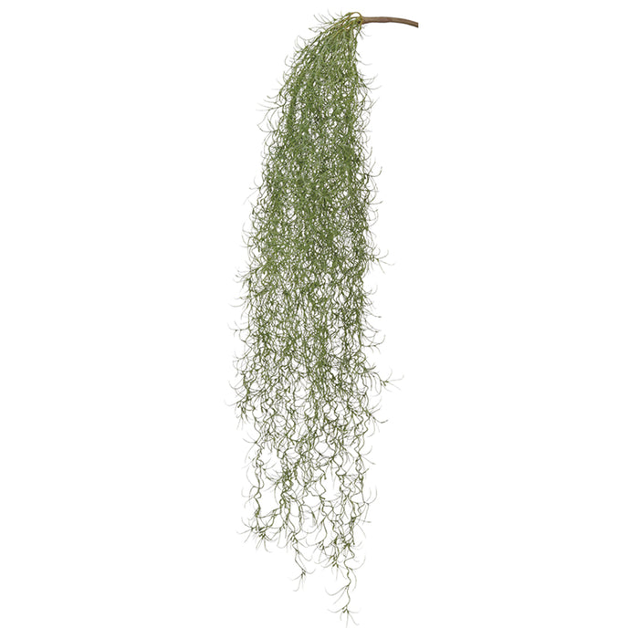 hanging planter moss 36" Spanish Moss Artificial Hanging Plant -Green