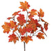 13" Maple Leaf Silk Plant -2 Tone Orange (pack of 12) - PBM666-OR/TT