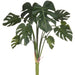 23.5" Silk Split Philodendron Monstera Leaf Plant -Green (Pack of 4) - PBM965-GR