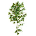 18" Hanging Artificial Oxalis Leaf Plant -Green/Burgundy (pack of 12) - PBO118-GR/BU