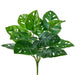 15" Silk Split Philodendron Leaf Plant -Green (pack of 12) - PBP115-GR