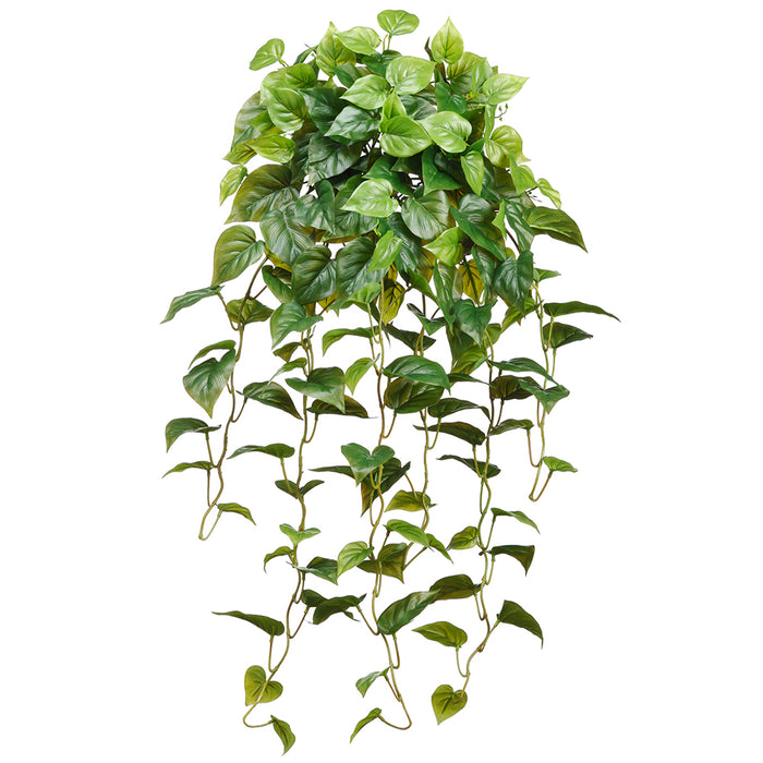 silk philodendron 36" Real Touch Silk Philodendron Leaf Plant -Green (Pack of 4)
