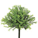 15" Tea Leaf Artificial Plant -Green (pack of 12) - PBP355-GR