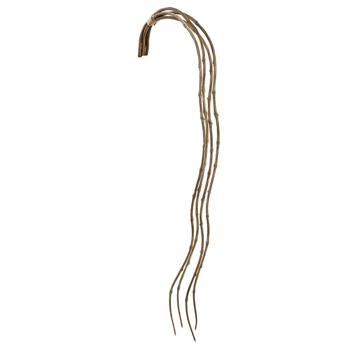 33.5" Hanging Root Artificial Stem Bundle -Brown/Green (Pack of 24) - PBR583-BR/GR
