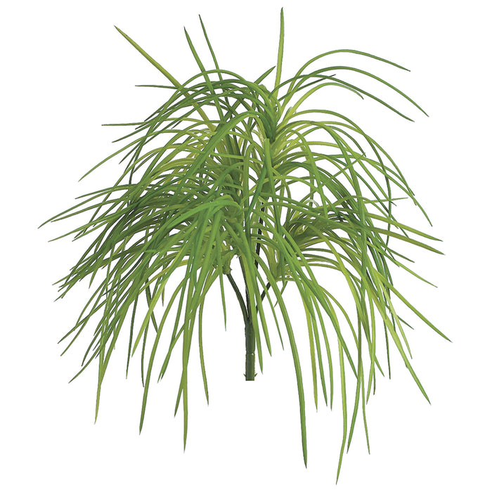 10" PE Grass Artificial Plant -Green (pack of 12) - PBT573-GR