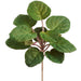 11" African Violet Leaf Artificial Plant -Green (Pack of 12) - PBV701-GR