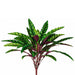 18.5" Peacock Silk Plant -Green (Pack of 12) - PBW142-GR