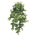 38" Hanging Silk Puff Pothos Leaf Plant -Green (pack of 6) - PBW150-GR