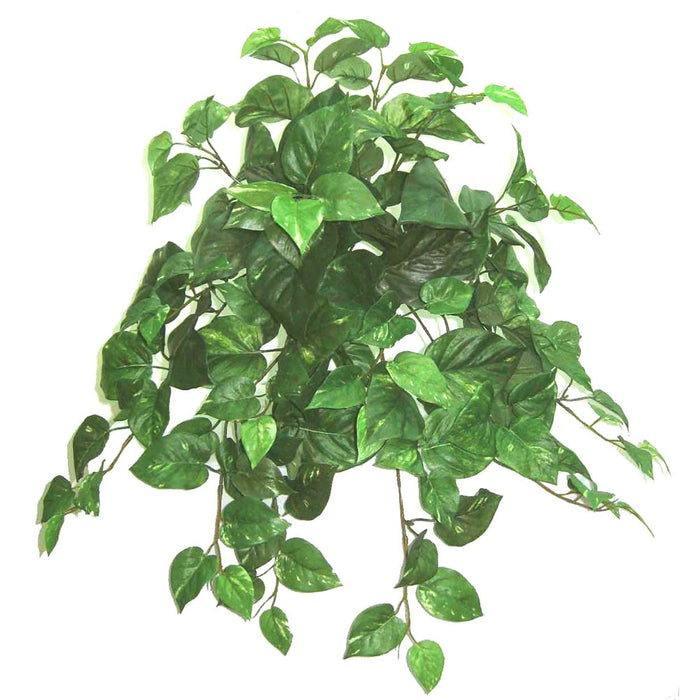 silk pothos 21" Hanging Silk Pothos Leaf Plant -Green (Pack of 12)