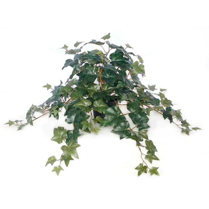 21" Hanging Silk Ivy Leaf Plant -Green (Pack of 12) - PBW231-GR