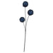 25.5" Sequined Ball Artificial Stem Pick -Dark Blue (Pack of 12) - PF200210