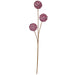 25.5" Sequined Ball Artificial Stem Pick -Pink (Pack of 12) - PF200215