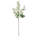 26" Foam Artificial Berry Stem -White (Pack of 12) - PF-240150