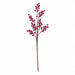 32" Foam Glittered Artificial Berry Stem -Plum (Pack of 24) - PF-260002