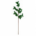 21" Foam Glittered Artificial Berry Stem -Green (Pack of 24) - PF-260052