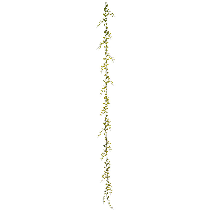6'4" Silk Hoya Leaf Garland -Green (pack of 12) - PGH076-GR