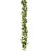 6' Outdoor UV-Resistant Artificial Real Touch Puff Ivy Leaf Garland -Green (Pack of 6) - PGI095-GR