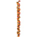 6' Glittered Maple Leaf Silk Garland -Mixed Colors (pack of 6) - PGM700-MX