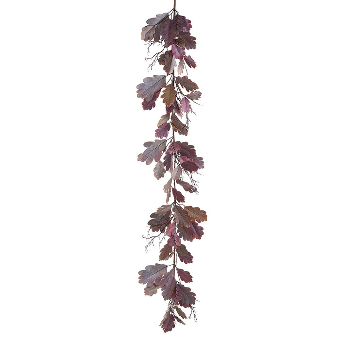 6' Oak Leaf Silk Garland -Fall (Pack of 4) - PGO001-FA