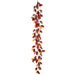 6' Silk Oak Leaf Garland -Brown (pack of 6) - PGO008-BR