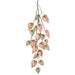4'2" Heart-Leaf Philodendron Leaf Silk Garland -Red/Green (Pack of 12) - PGP569-RE/GR