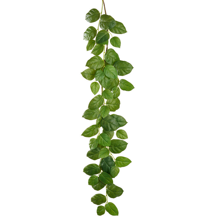 5'1" Salal Leaf Silk Garland -Green (Pack of 12) - PGS100-GR