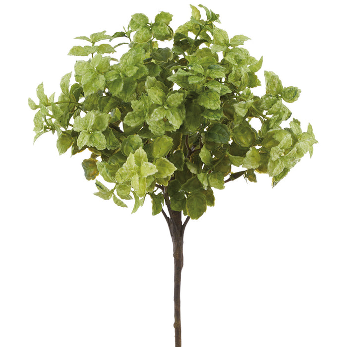 12" Mini Leaf Artificial Plant Pick -Green (Pack of 12) - PKL010-GR