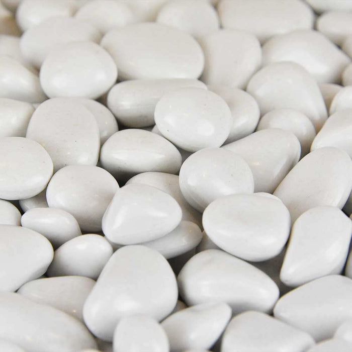 PolyPebbles Polished Plastic Stones Planter Top Dressing