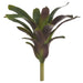 16" Artificial Bromeliad Plant -Green/Purple (pack of 2) - PPB451-GR/PU