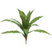 20" Bird's Nest Fern Leaf Silk Plant -Green/Brown (Pack of 12) - PPF331-GR/BR