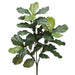 34" Silk Fiddle Leaf Fig Plant With 40 Leaves -Green (pack of 6) - PPH310-GR