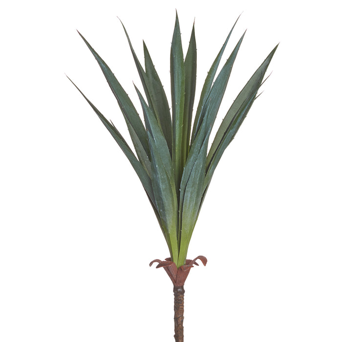 14" Artificial Yucca Plant -Green/Gray (pack of 24) - PPY153-GR/GY