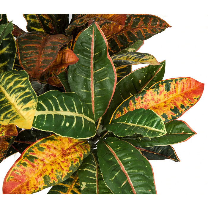 36" IFR Croton Artificial Plant -Red/Green (Pack of 2) - PR110