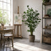 6' Fishtail Artificial Palm Tree w/Pot -Green - P1570