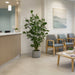 6' Fishtail Artificial Palm Tree w/Pot -Green - P1570