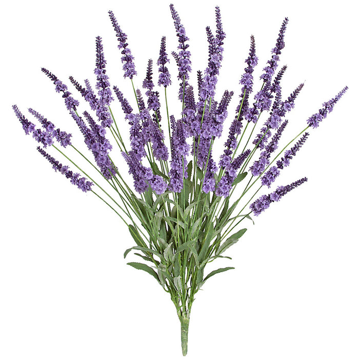 lavender artificial plants 26" IFR Artificial Lavender Flower Bush -Lavender (Pack of 4)