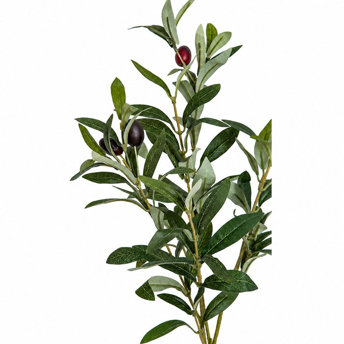 29" IFR Artificial Olive Branch Stem With Olives -2 Tone Green (Pack of 12) - PR190702